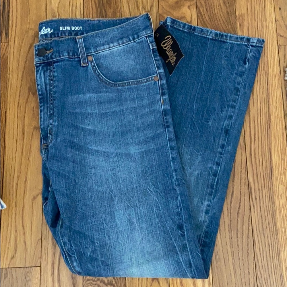 Wrangler Men’s Slim Boot Jeans 38x30